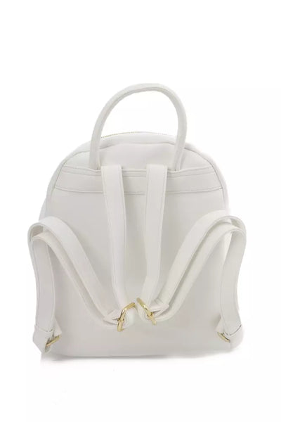 White Polyethylene Backpack