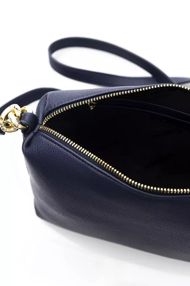 Blue Polyethylene Shoulder Bag