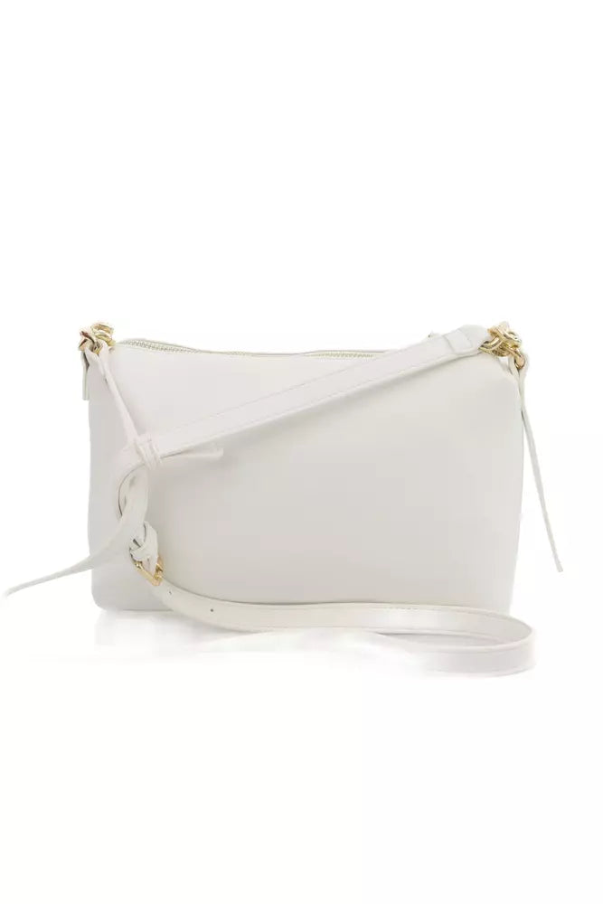 White Polyethylene Shoulder Bag