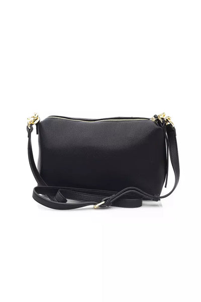 Black Polyethylene Shoulder Bag