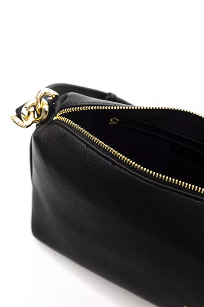 Black Polyethylene Shoulder Bag