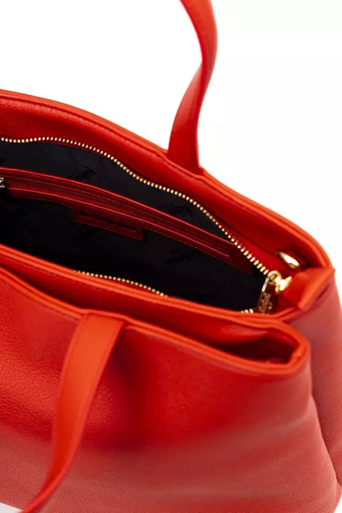 Red Polyethylene Handbag