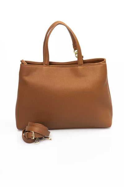 Brown Polyethylene Handbag