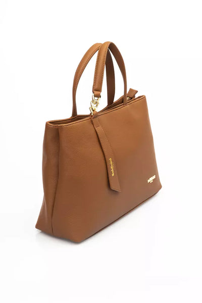 Brown Polyethylene Handbag