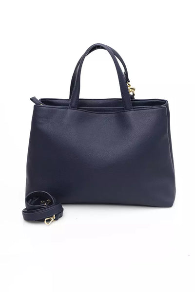 Blue Polyethylene Handbag