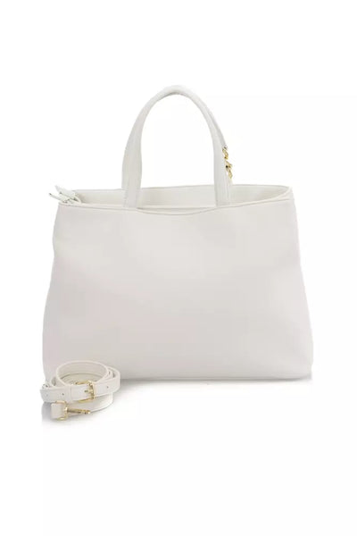 White Polyethylene Handbag