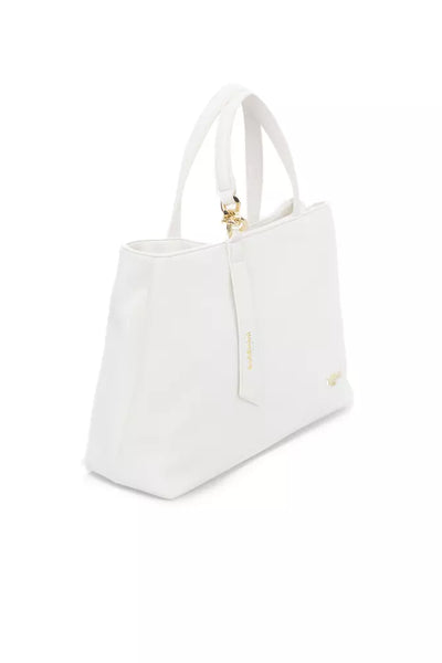 White Polyethylene Handbag