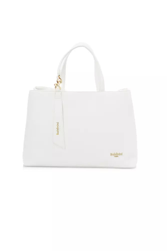 White Polyethylene Handbag