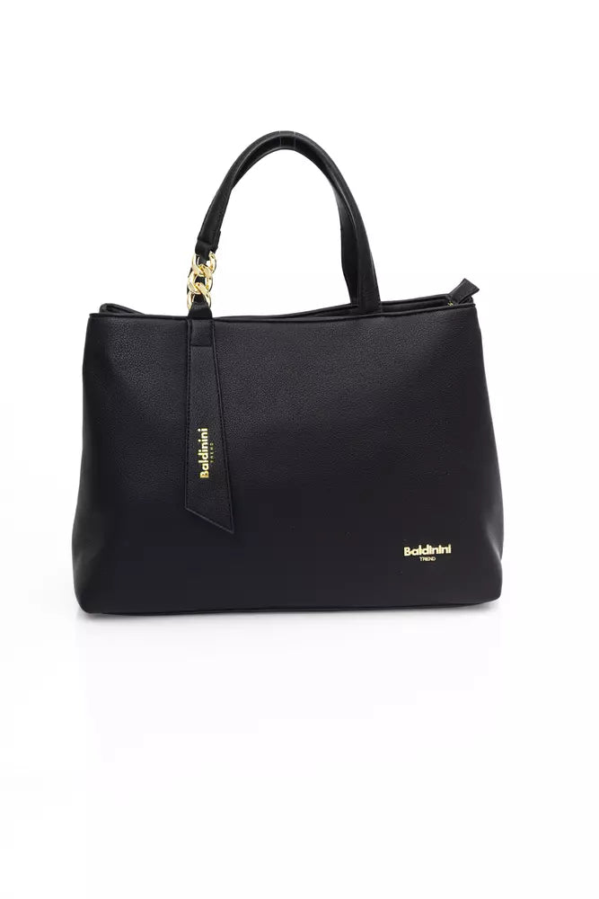 Black Polyethylene Handbag