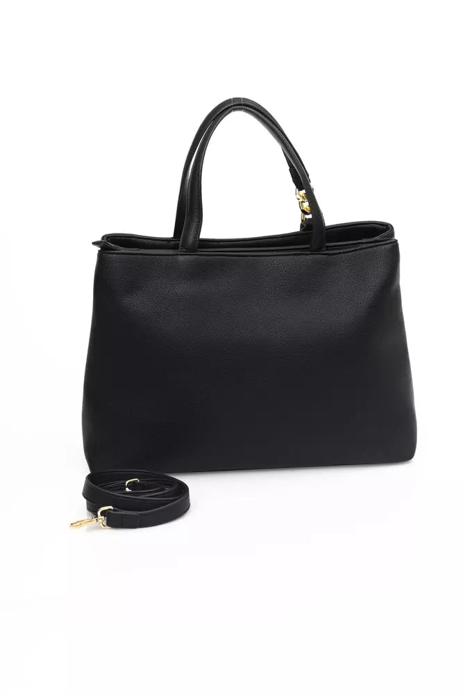 Black Polyethylene Handbag