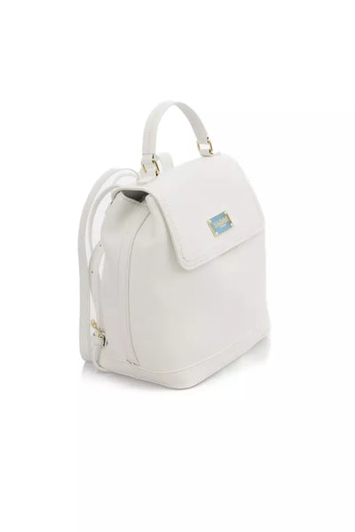 White Polyethylene Backpack