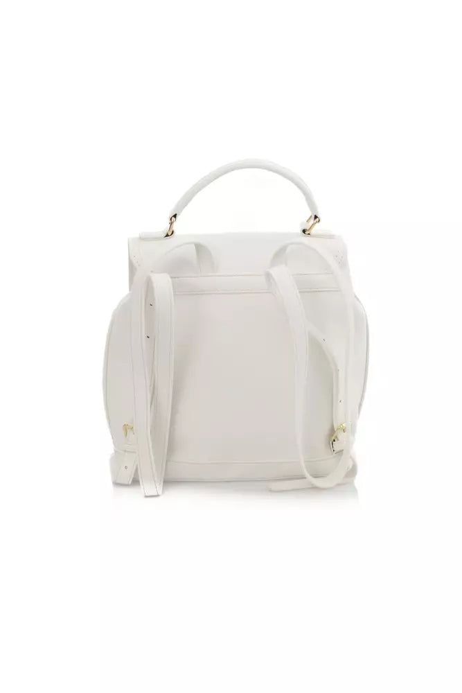 White Polyethylene Backpack