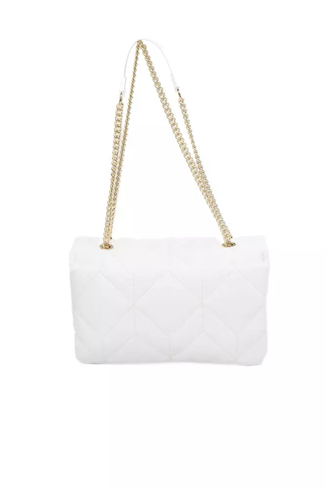 White Polyethylene Shoulder Bag