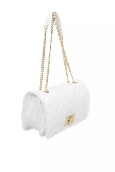 White Polyethylene Shoulder Bag