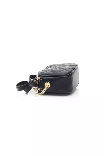 Black Polyethylene Shoulder Bag