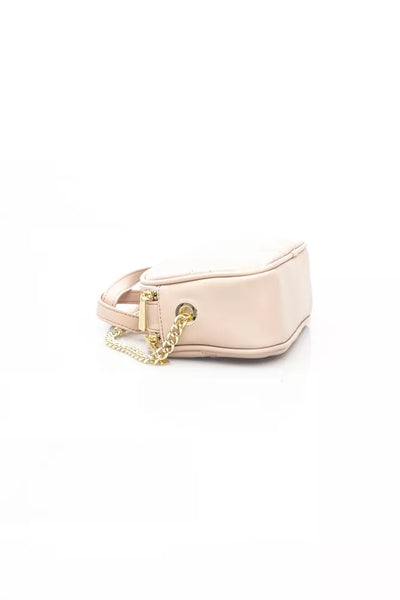 Pink Polyethylene Shoulder Bag