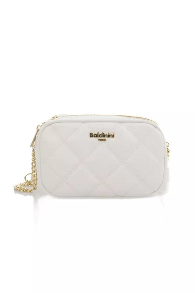 White Polyethylene Shoulder Bag