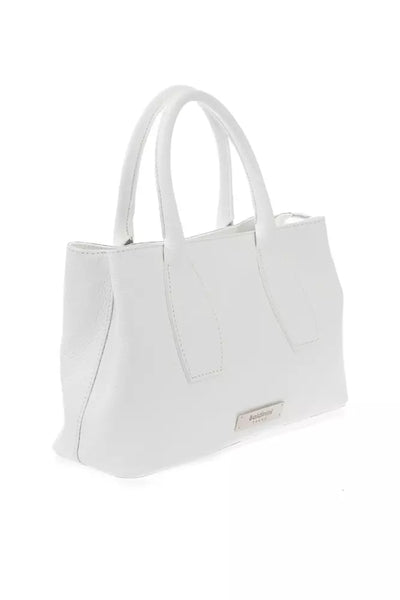 White Cowhide Crossbody Bag