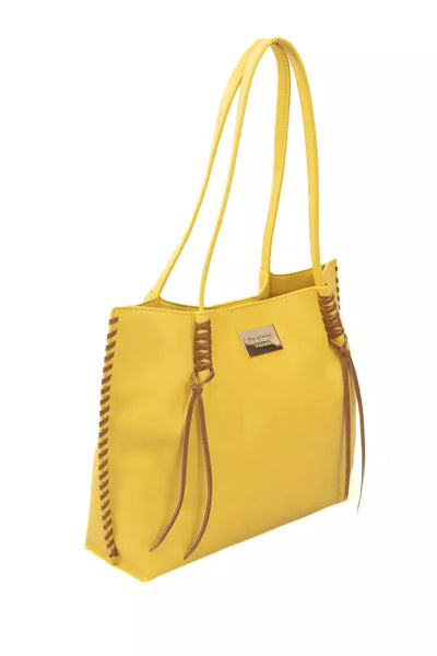 Yellow Polyuretane Handbag