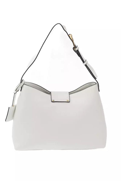 White Polyuretane Handbag