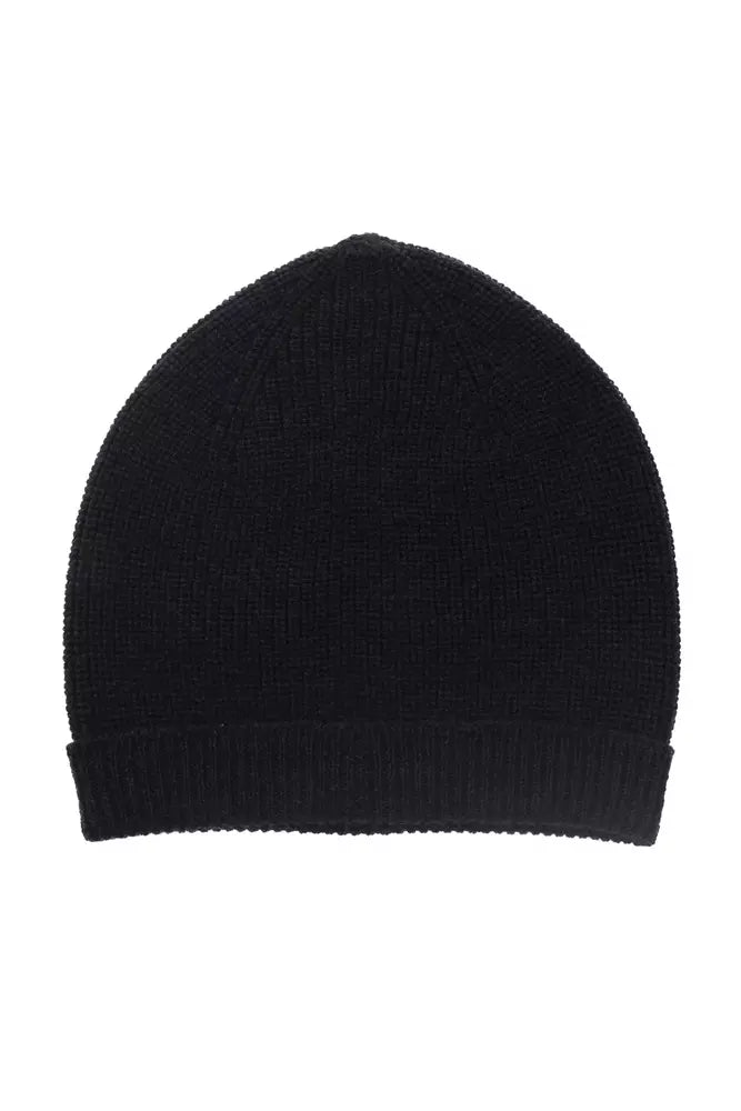 Black Merino Wool Hats & Cap