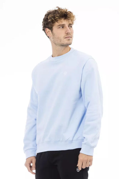 Light Blue Cotton Sweater