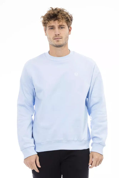 Light Blue Cotton Sweater