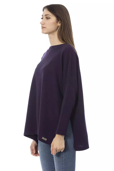 Purple Wool Sweater