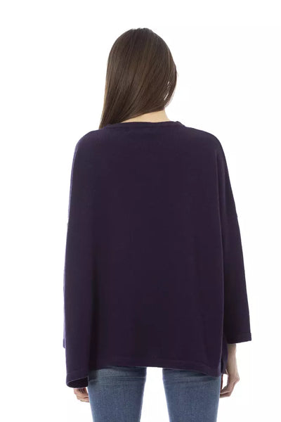 Purple Wool Sweater