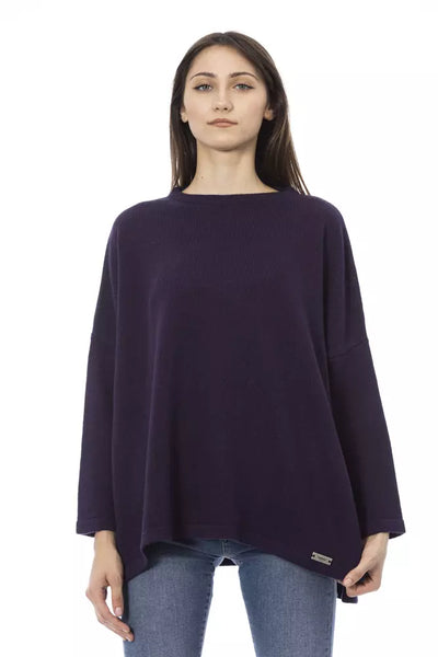 Purple Wool Sweater