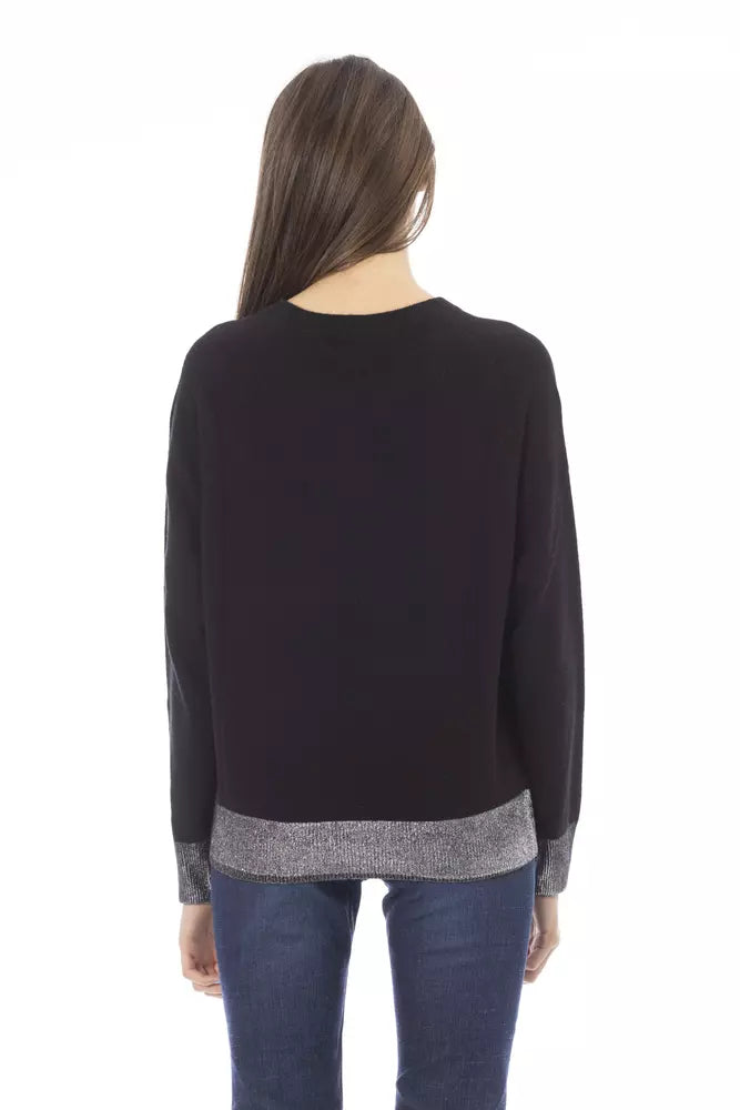 Black Wool Sweater