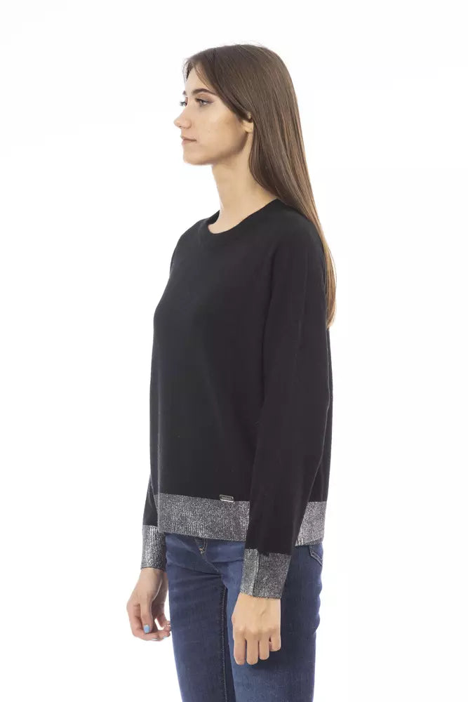 Black Wool Sweater