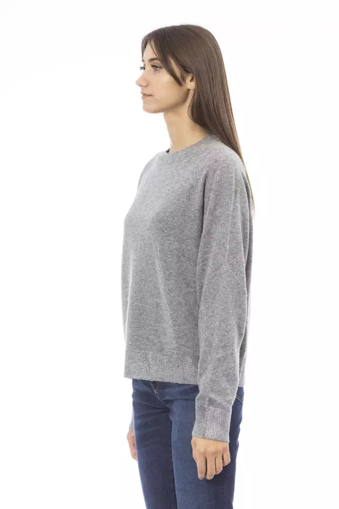 Gray Wool Sweater