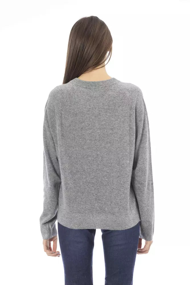 Gray Wool Sweater