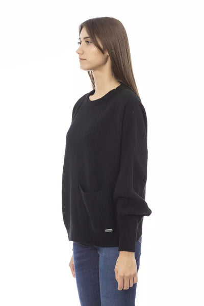 Black Wool Sweater