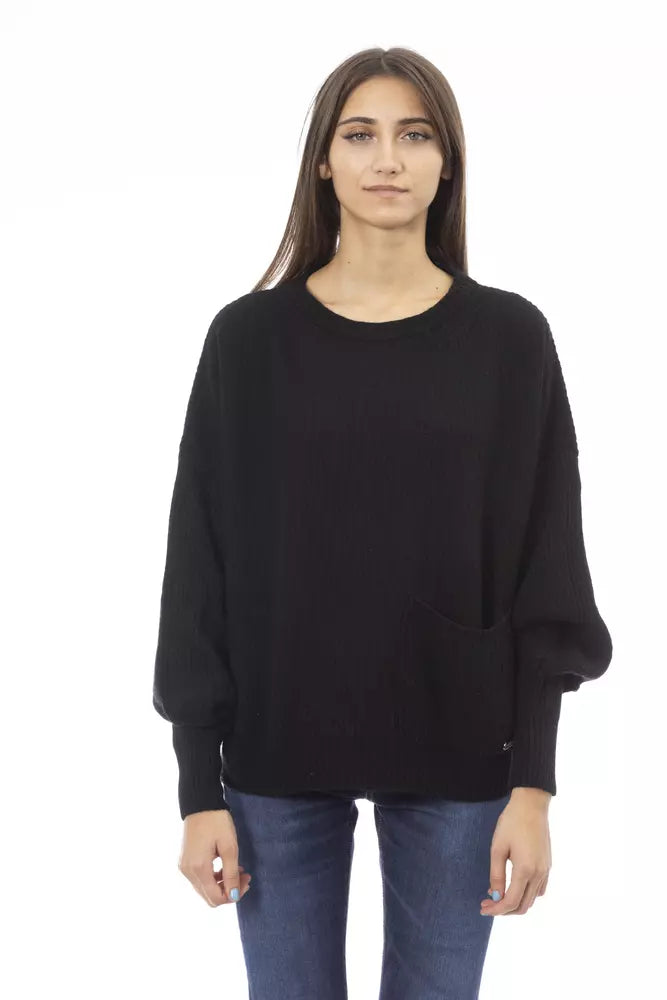 Black Wool Sweater