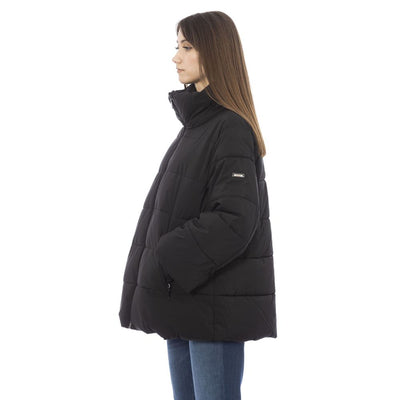 Black Polyamide Jackets & Coat