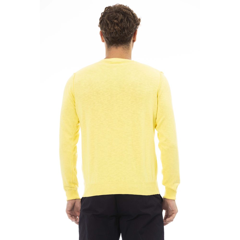 Yellow Cotton Sweater