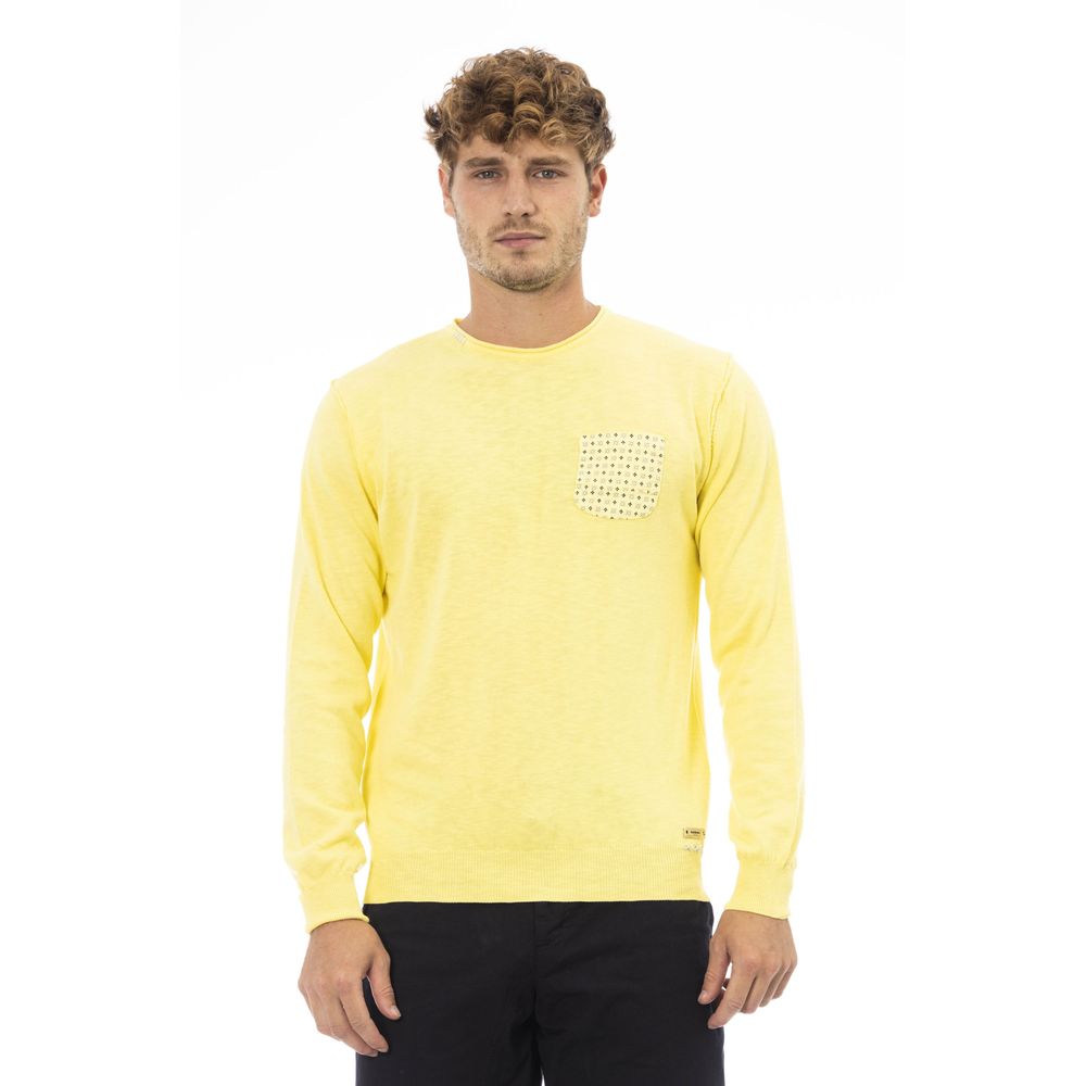 Yellow Cotton Sweater