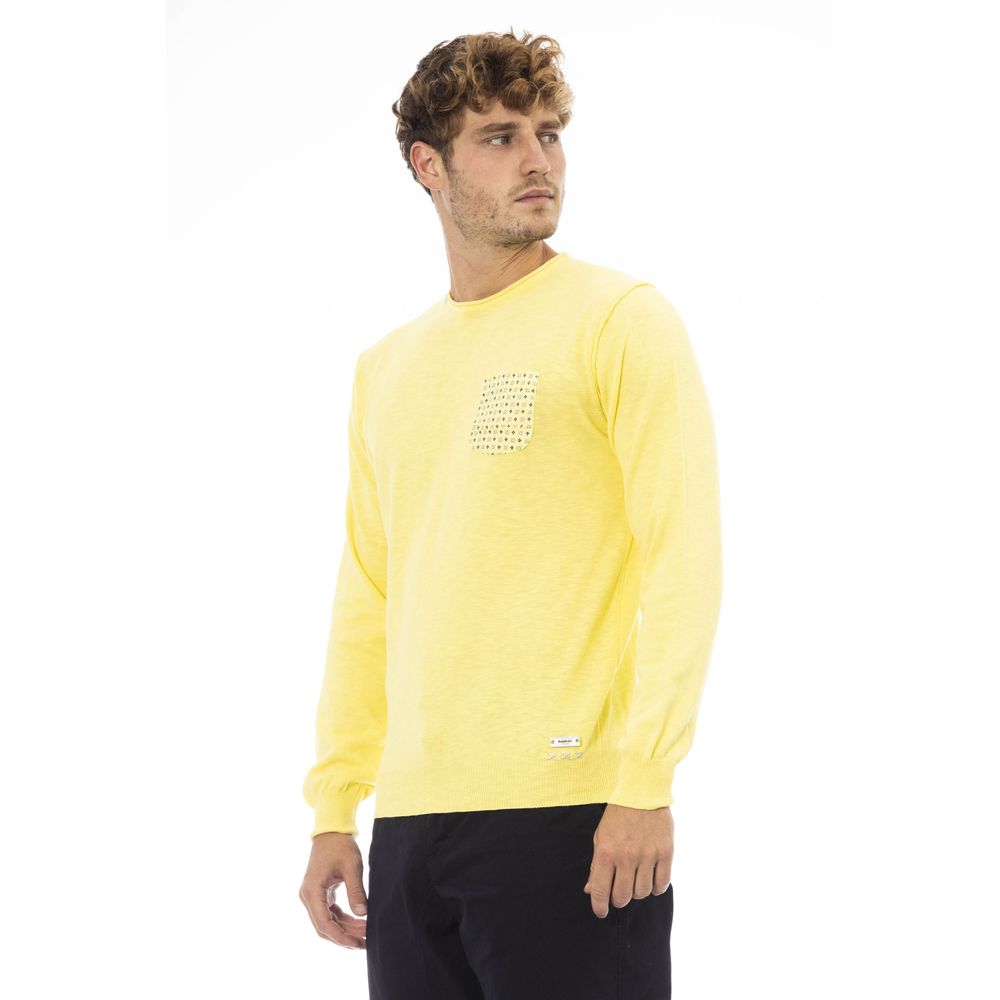 Yellow Cotton Sweater