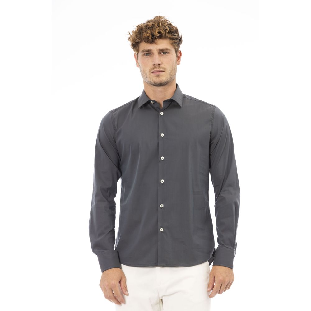 Gray Cotton Shirt