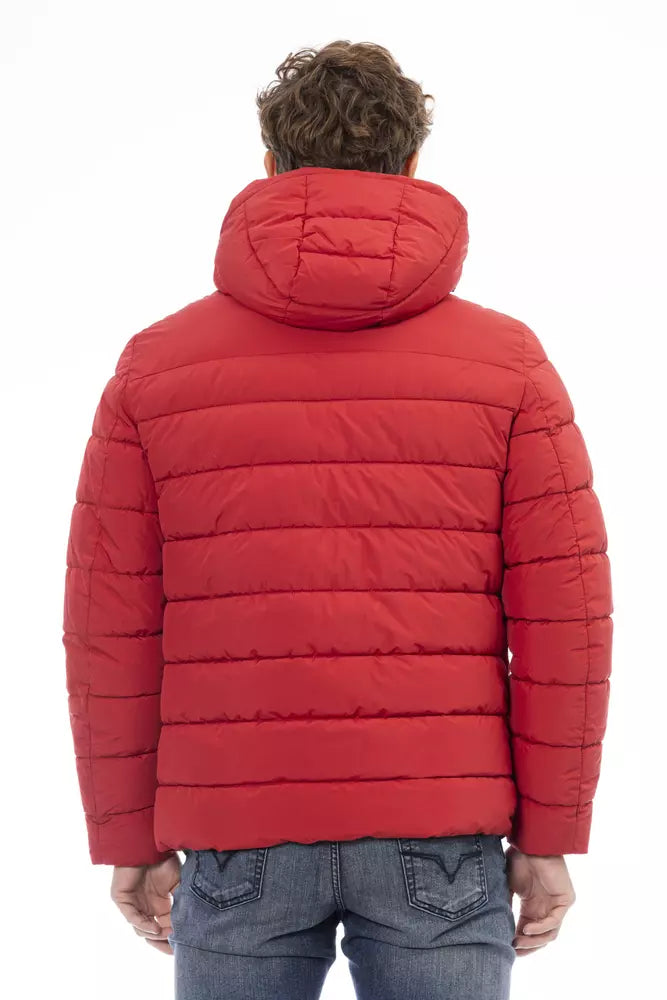 Red Polyester Jacket