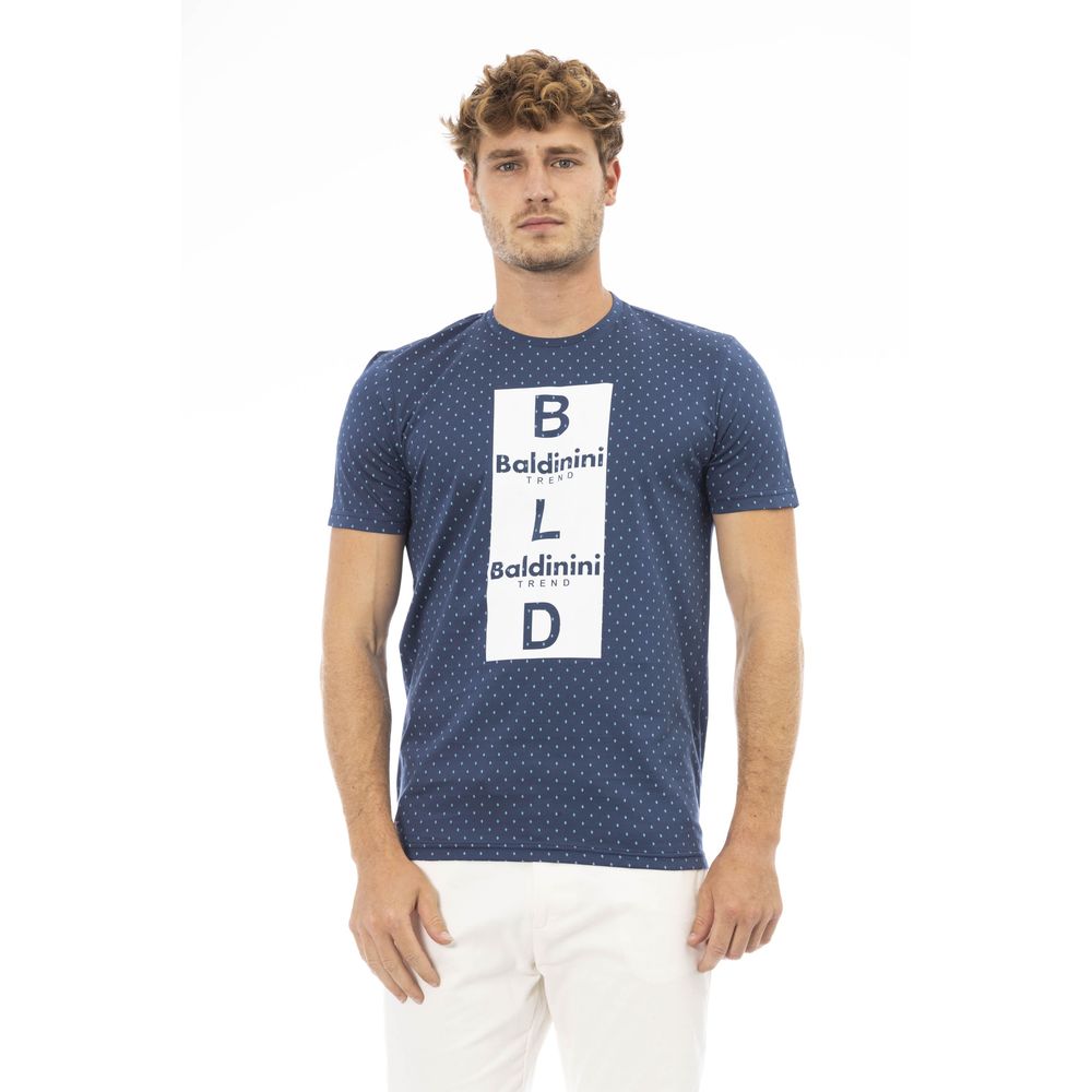 Blue Cotton T-Shirt