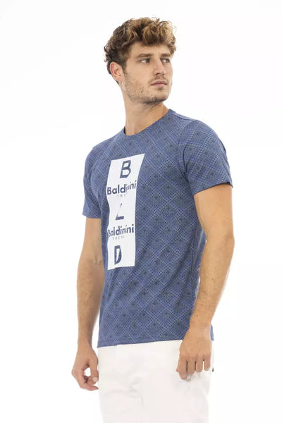 Blue Cotton T-Shirt