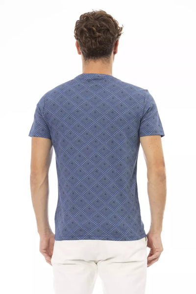 Blue Cotton T-Shirt