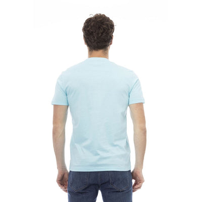 Light Blue Cotton T-Shirt