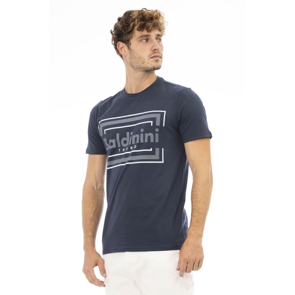 Blue Cotton T-Shirt