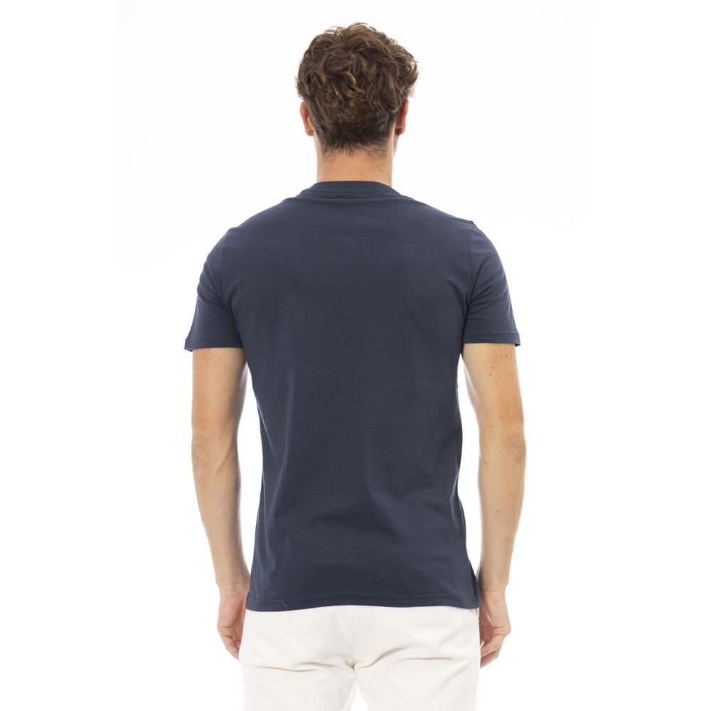 Blue Cotton T-Shirt