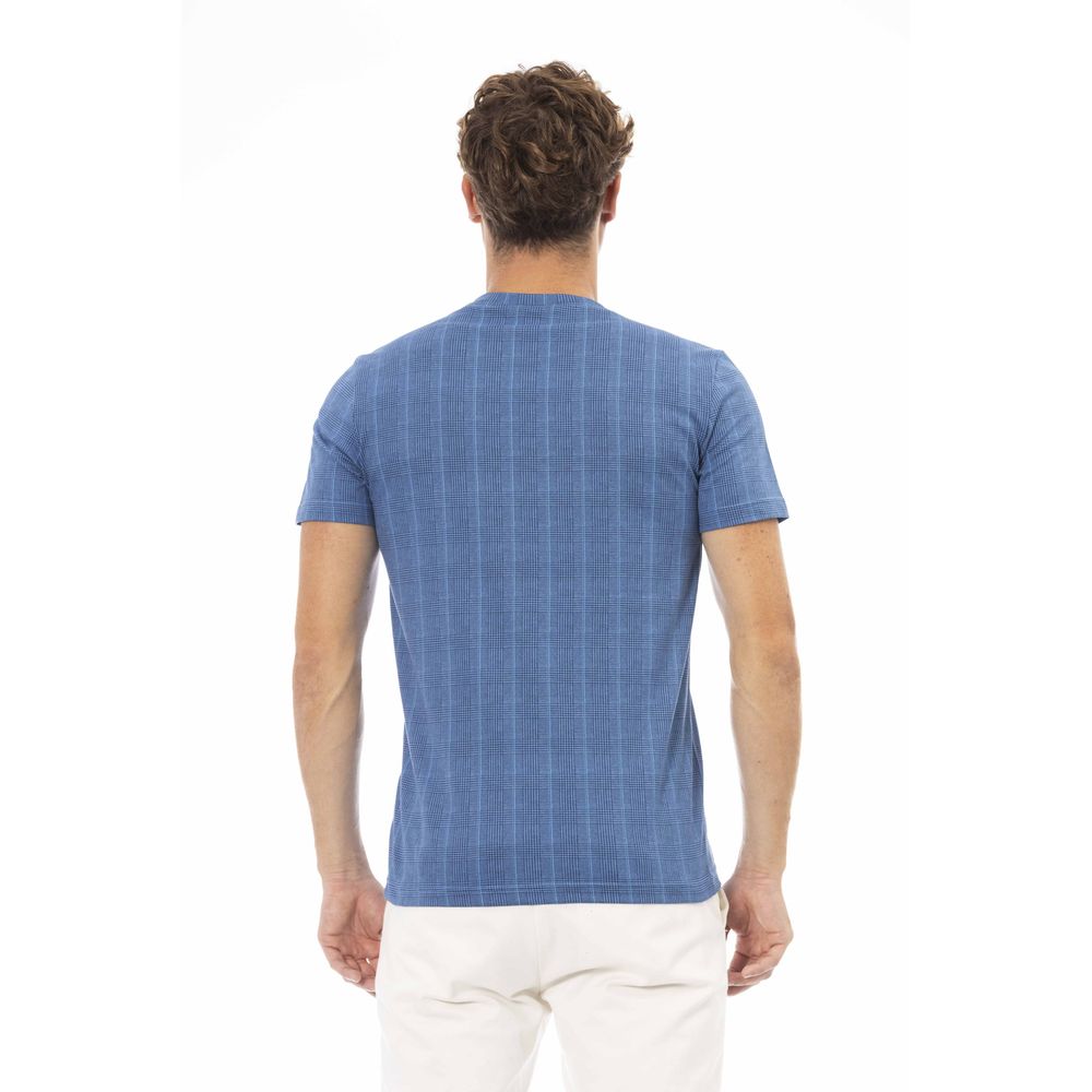 Blue Cotton T-Shirt