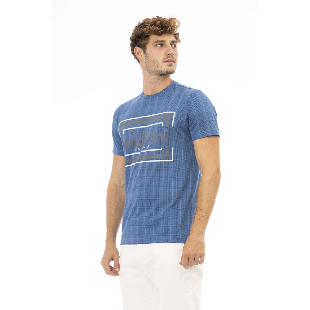 Blue Cotton T-Shirt